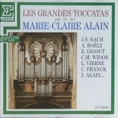 CD MARIE-CLAIRE ALAIN - Les Grandes Toccatas ECD88195 Erato Francja Muzyka Klasyczna Używane