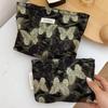 New Large Capacity Makeup Bag Gold Thread Multifunctional Handbag Zipper Travel Wash Bag