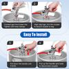 U System Keg Coupler, Draft Beer Keg Tap Coupler U Type Dispenser, Brewing Sankey Kegerator For Creamy Stouts