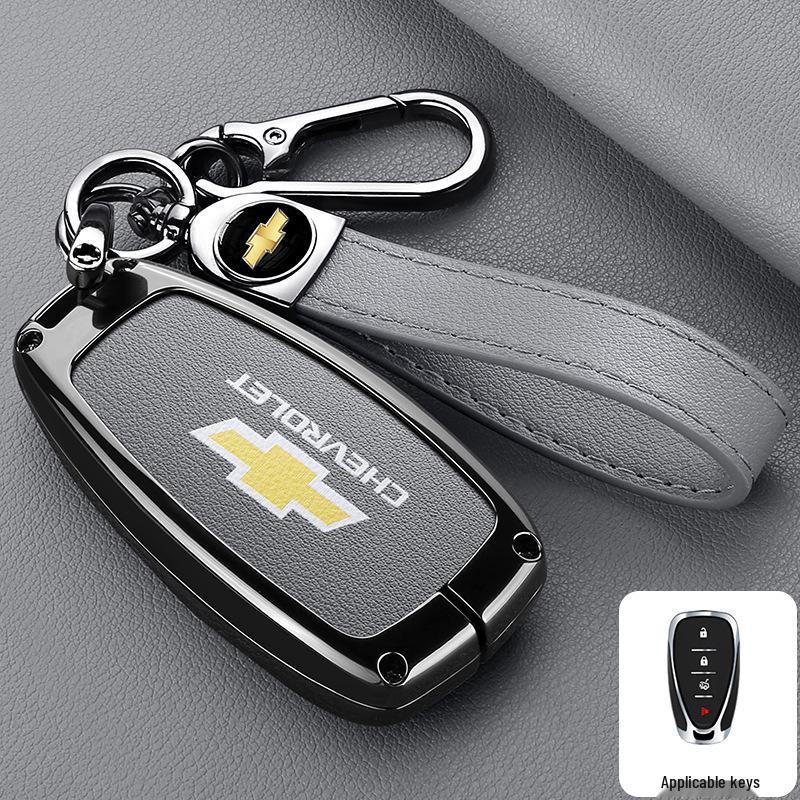 Premium Key Cover for Chevrolet Cruze, Malibu, Covoz, Sail 3, and Trax