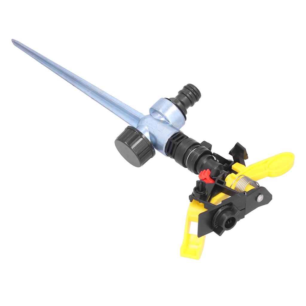 360 Grad Verstellbarer Rasensprenger Erdspieß Rotierende Sprühdüse für Garten Rasen Hof Bewässerung