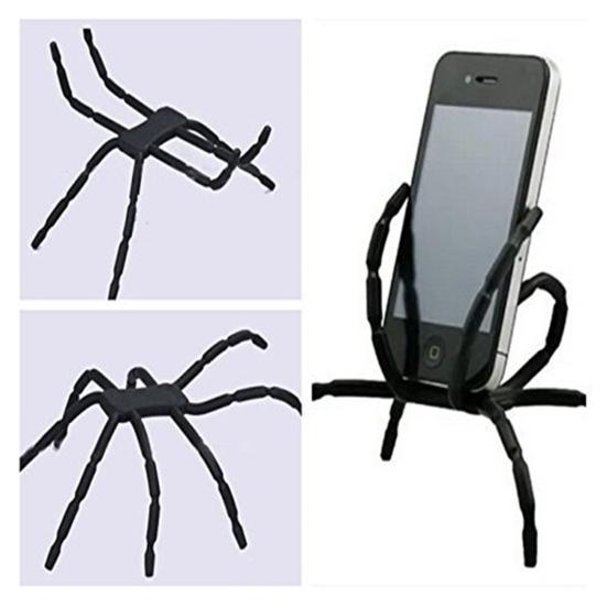 Car Phone Holder Adjustable Grip Universal Multi-function Flexible Stable Decorative Portable Spider Car Desk Phone Kickstands Mount Support Cellphone