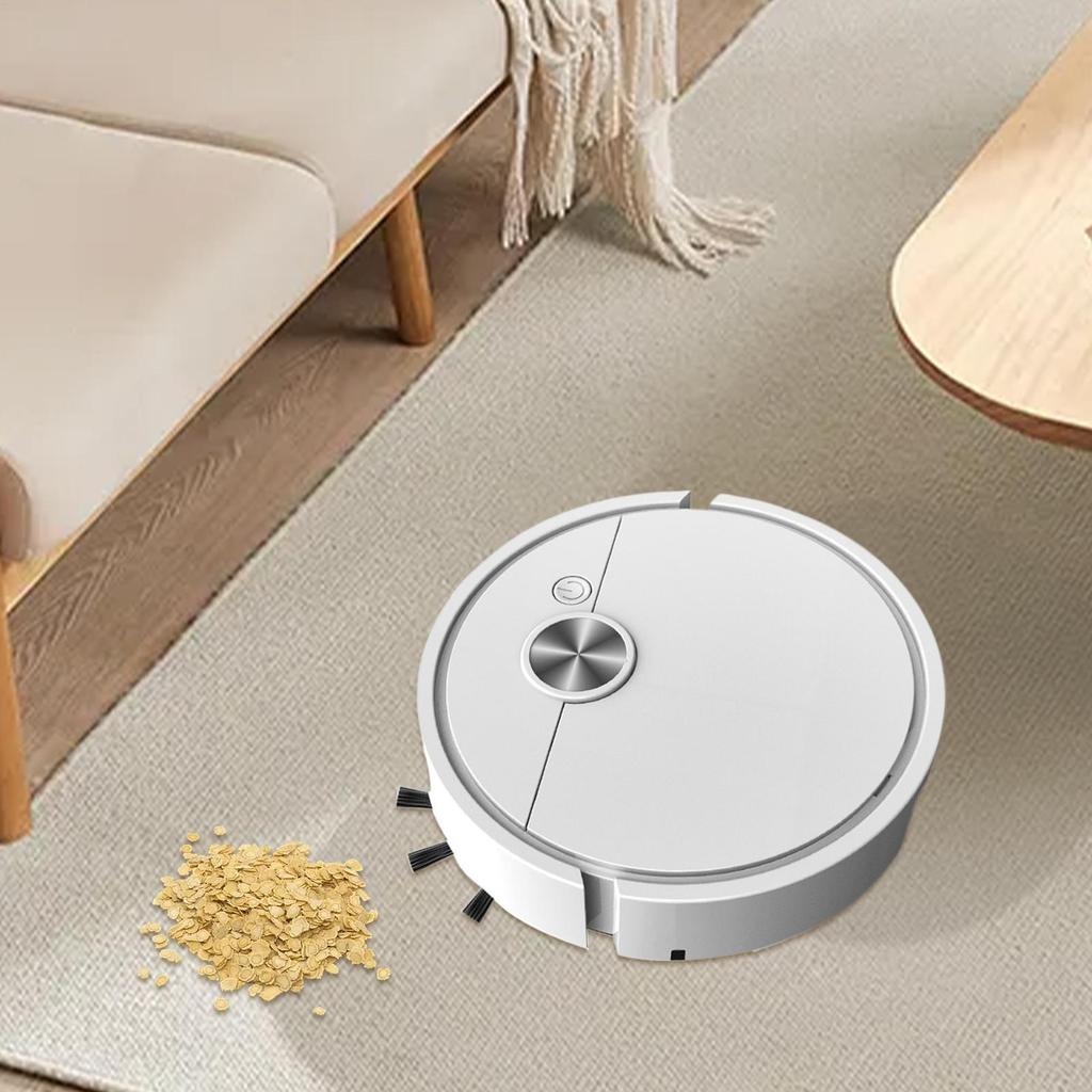 Cleaning Robot for Desk Small Crumb Dusting Robot Rechargeable USB Vacuum Duster for Home Office Apartment Dormitory Living Room