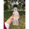 Squishy Transparent Jelly Robot Squeeze Toy Cute Super Soft Slow Rebound Water Sense Cartoon Toy Kawaii Stress-relieving Gift