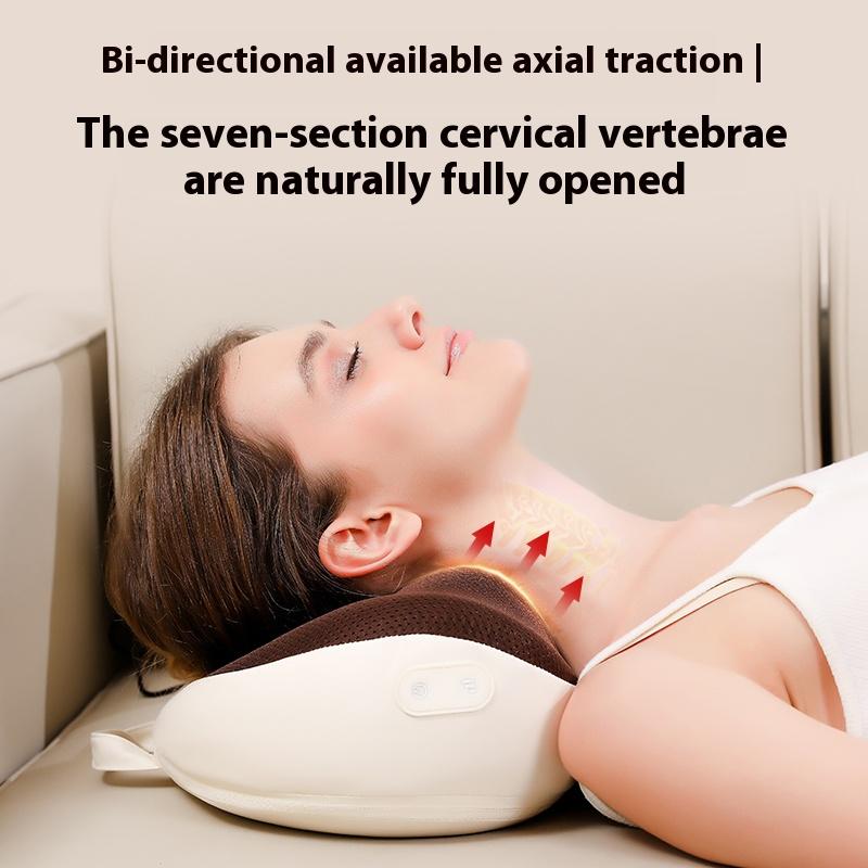 Neck Back Massager with Kneading Hot Compress Full Body Massager for Neck, Back, Waist, Leg Relieve Muscle Pain