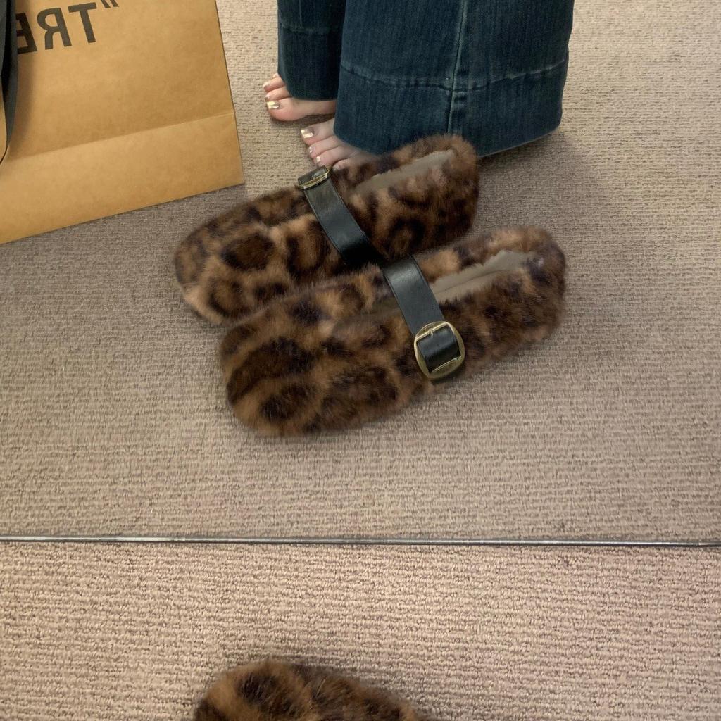 Fan Gui~ Korean version of summer square-headed rhinestone thick-heeled open-toed high-heeled sandals 2025 new two-wear Roman sandals