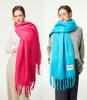 ELLE Women's New Autumn and Winter Premium Thickened and Velvet Large Size Shawl Warm Neck Scarf