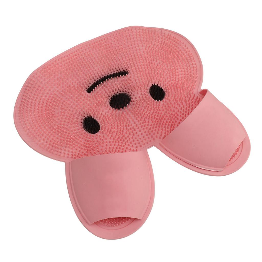 Fußschrubbermatte Silikon Rutschfest Lindert Müdigkeit Entfernt Tote Haut Fußreiniger Massagepad für