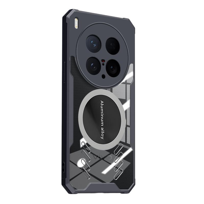 Anwendbar für VIVO X300Pro Graphen-Wärmeableitung Handyhülle X200Ultra atmungsaktiv X100S Sturzschutz-Schutzhülle