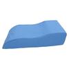 S Shaped Leg Elevation Pillow for After Surgery Swelling Orthopedic Leg Wedge Pillow Blue