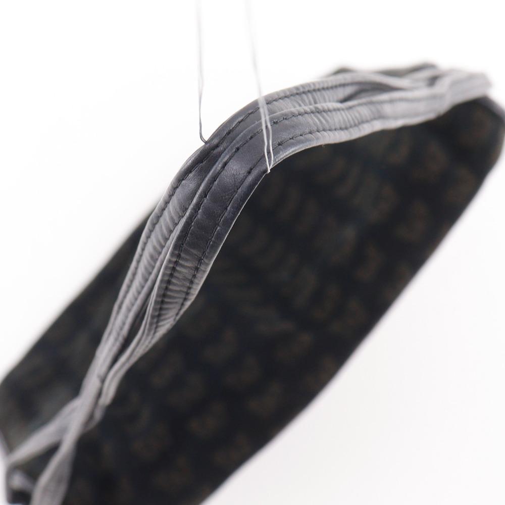 BOTTEGAVENETA 2WAYShoulder Tote Bag Butterfly Pattern Black Suede Butterfly Women Used