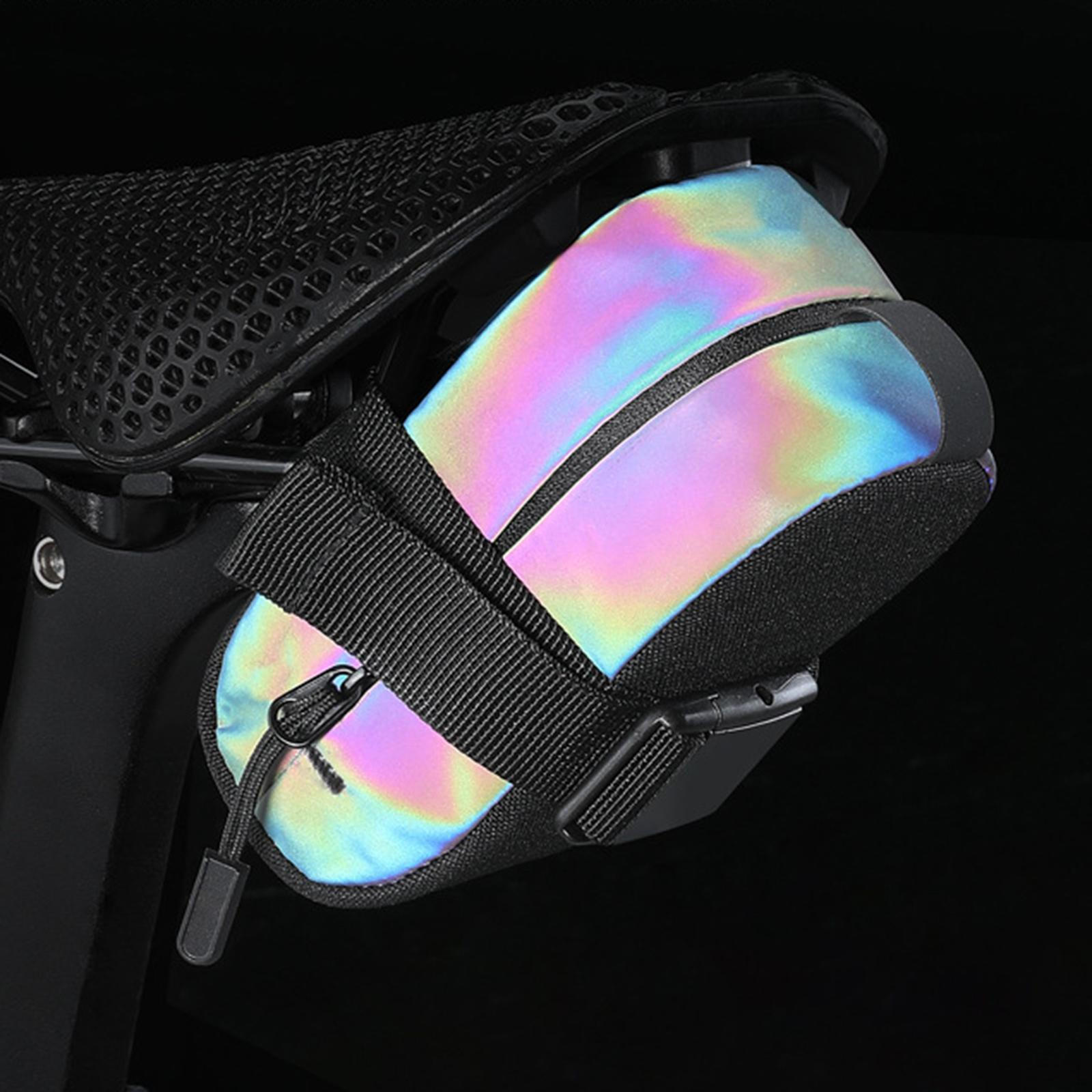 

Сумка Велосипедная Подседельная Сумка под Горные Велосипеды На ремешках Большая Вместимость Крепление Туристический Велосипед Colorful Reflective