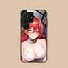 HSR Himeko Glass Mobile Phone Case for Samsung Galaxy S26 S25 S24 S23 S22 S21 S20 Note20 Plus FE Ultra Colorful Cover