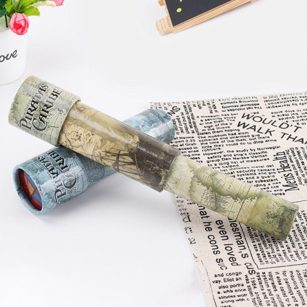 Scalable Magic Kaleidoscope New Adjustable Classic Kids Educational Toy Fancy Colored World Toy Changeful Rotation Kaleidoscope