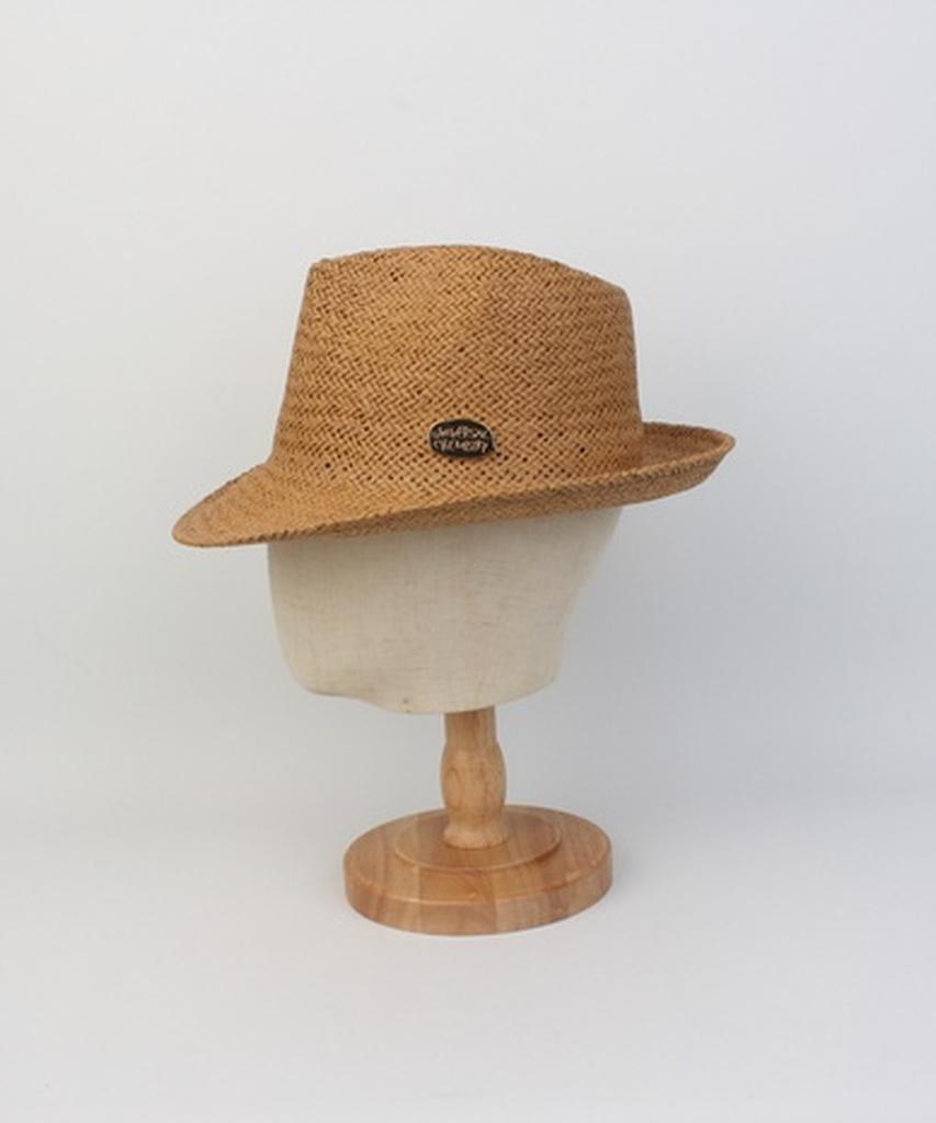 Yunibeosyeolkemiseuteuli Bu Summer Brown Simple Long Fedora