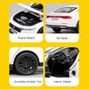 1:32 Honda Accord CIVIC TYPE-R Toys Cars Miniature Models Alloy Diecast Doors Opened Car Toy Sound Light Vehicles Children Gifts ahn256