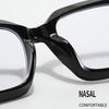 New Square Anti Blue Light Flat Mirror, Plain Colored, Rice Nail Street Photography, Simple Eyeglass Frame, Business Eyeglass Frame