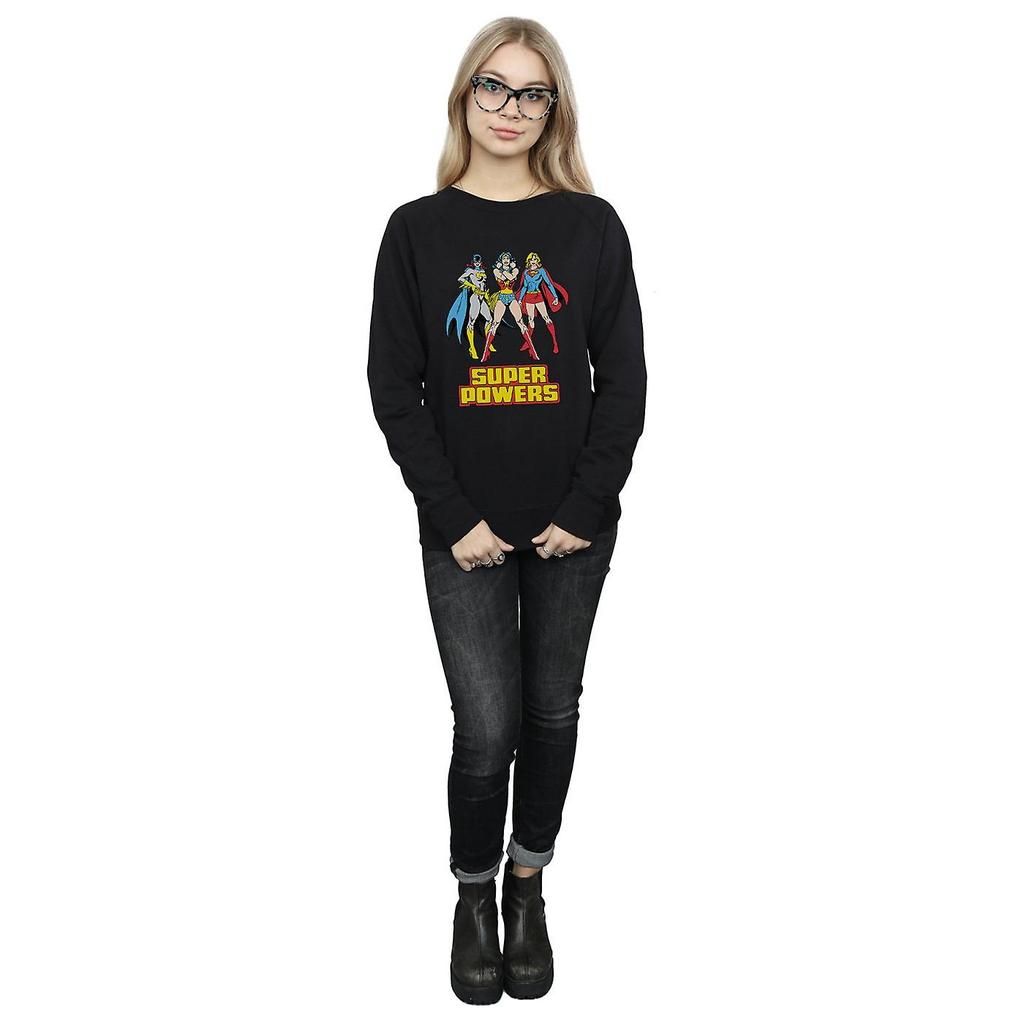 DC Comics Womens/Ladies Super Power Group Wonder Woman Sweatshirt