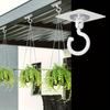 360 Degree Rotatable Wall Hooks Removable Hanging Hooks for Home Kitchen Bathroom Bedroom and Garden