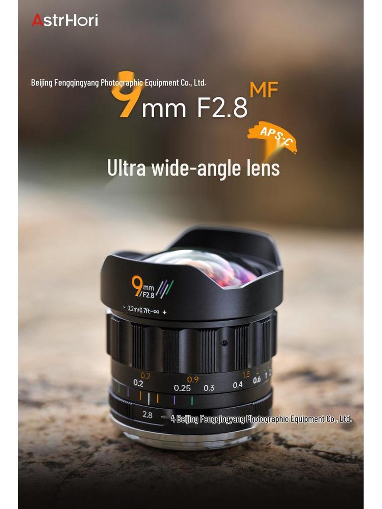 AstrHori Rock Star 928 9mm F2.8 Ultra-Wide Non-Fisheye Manual Lens for APS-C