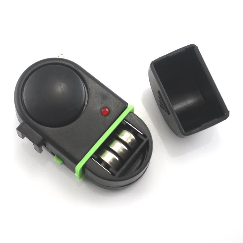 MNFT 4X Allarme Sonoro Elettronico per Abboccata di Pesce Campanello Canna da Pesca con Luce LED Nuovo Arrivo