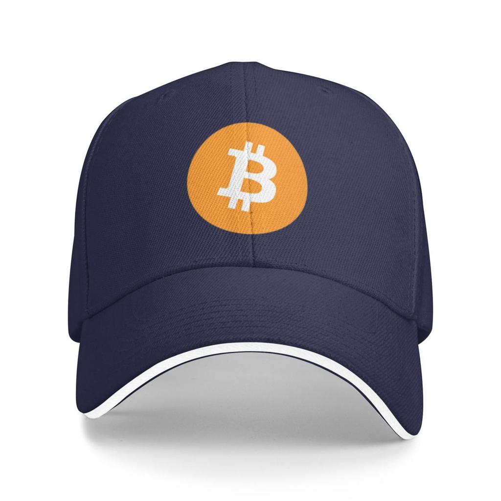 Bitcoin Logo Hat Bitcoin Cryptocurrency Crypto Baseball  Fashion Baseball Hats Breathable Casual Casquette Outdoor Unisex
