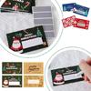 30Pcs Handmade Scratch Off Coupon Cards Christmas Prizes Card for Birthday Wedding Holiday Parties Festival Celebration