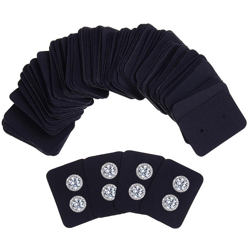 100X Biżuteria Kolczyk Ucha Stadniny Wiszący Uchwyt na wyświetlacz Powiesić Organizator