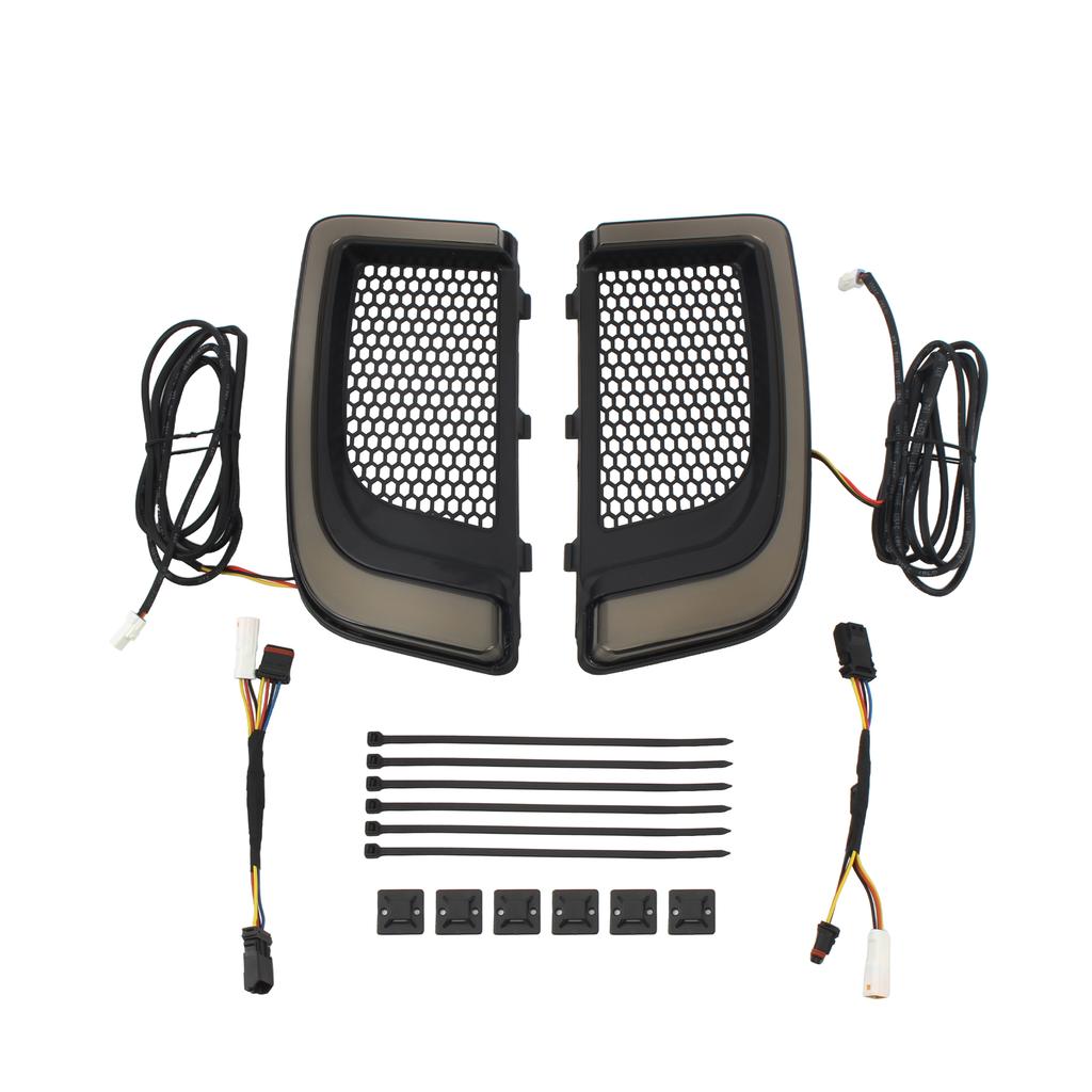 For Harley Motorcycle LED Front Turn Signals Lights Touring Street Electra Tri Glide CVO Limited 2014-2021 Accessories