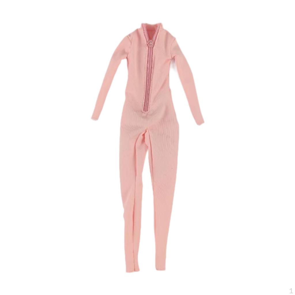 1/6 Actionfiguren Maßgeschneiderter Jumpsuit für 12 Zoll Weibliche Puppen