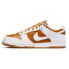 Nike Dunk Abrasion Resistant Low Top Skateboard Shoes Unisex White Black FQ6965-700(Team1302-)