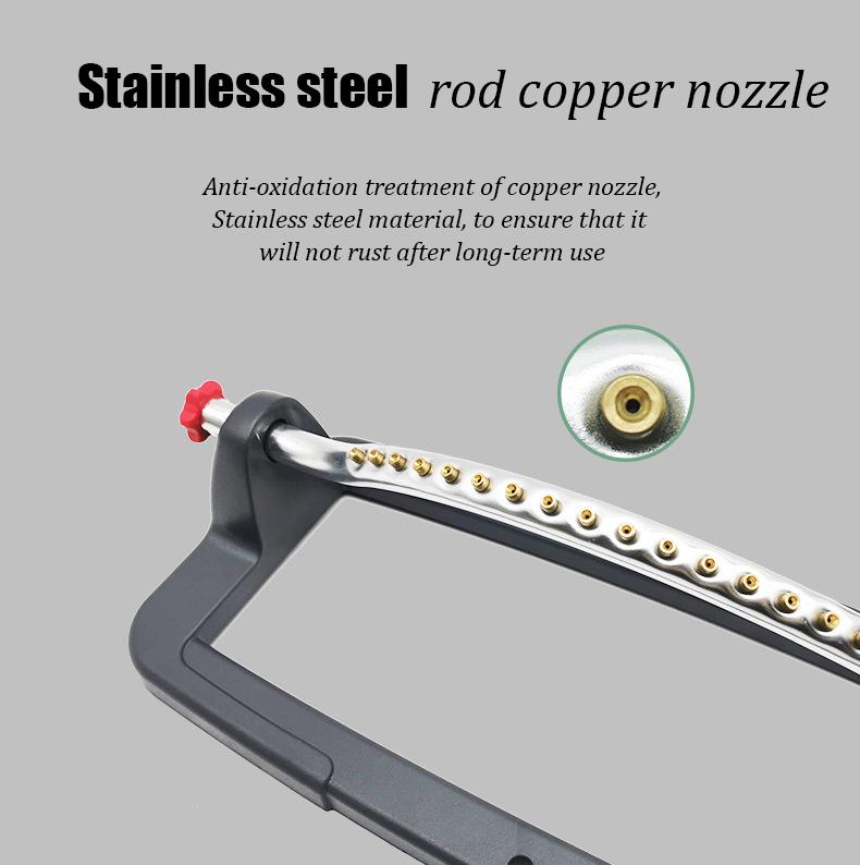 Stropitor pentru leagăn de gazon Pulverizator de grădină 4 moduri 18 duze Udare automată Irigare grădină Udare Agricultură Sistem de irigare