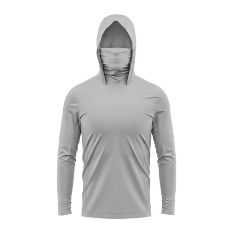 Lightweight UV Protection Fishing Hooded Long Sleeve Shirt Outdoor Sports Cycling Jersey Style