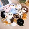 Plush Cat Stress Relief Toy With Pp Cotton Filling For Kids And Adults