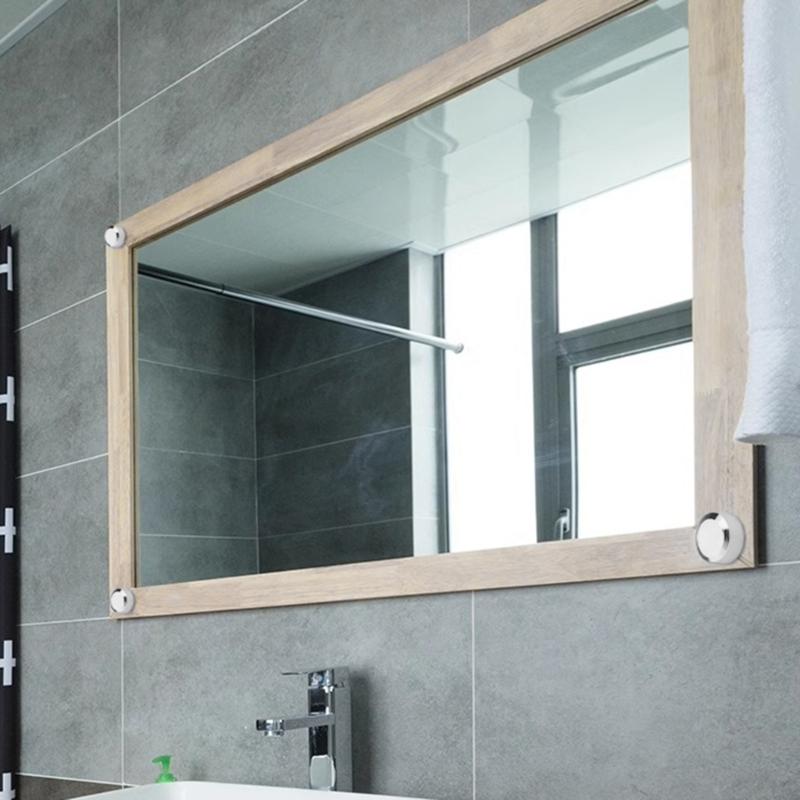 4Pcs Billboards Decoration Nails Glass Fasteners Fixing Nails Advertisement Nails Mirror Decorative Screws Fasteners