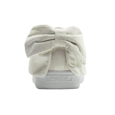 Korb Wildleder Schleife Freizeit Board Schuhe Cremig/Weiß Damen 367353-04