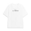 Li Ning Minimalist Loose Fit Short Sleeve T-Shirt With Back Letter Print Unisex Tops ATSW285-2
