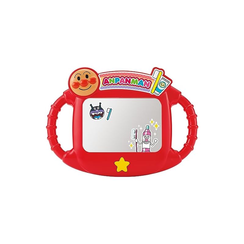 SEGA FAVE Parent-Child Shaking Anpanman Sparkling Toothbrushing Mirror