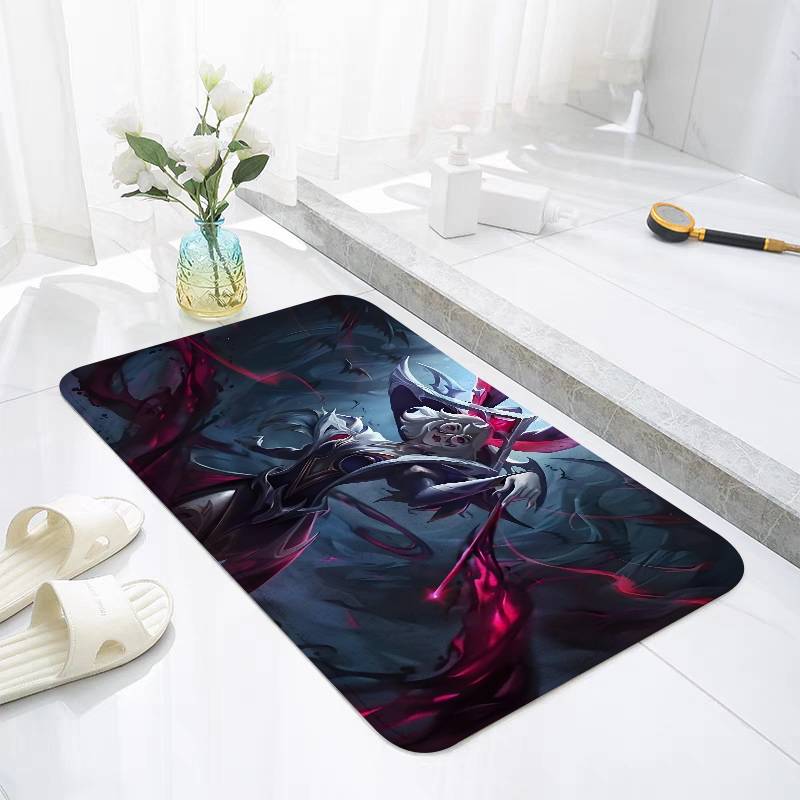 K-Katarina L-League-Of L-Legends-Floor Mat For Living Room Cushions Modern Soft Fluffy Home Rug For Bedroom Play Carpet