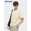 FUSION Men's Casual Short Sleeve Polo Shirt