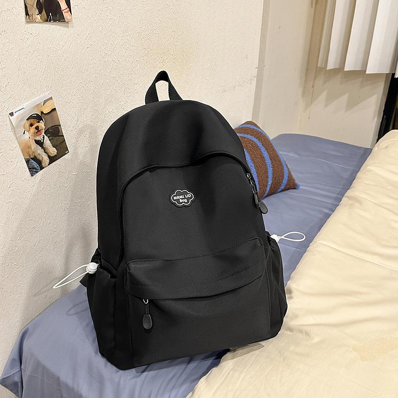 Schoolbag schoolbag female college student, Korean ins trendy fashion versatile large capacity trend backpack leisure travel backpack female