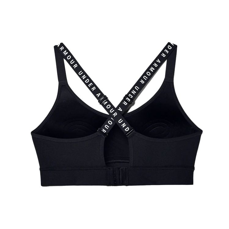Under Armour Infinity Sports Bra - Medium Support Women Underwear Black 1351990-001