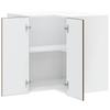 Vidaxl Corner Wall Cabinet for Kitchen, Porto, Brown Oak
