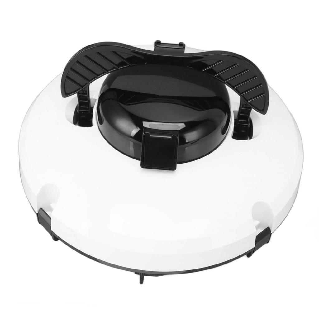 Robotic Pool Cleaner Cordlesss Pool Vacuum Fully Automatic Swimming Pool Cleaning Robot   White
