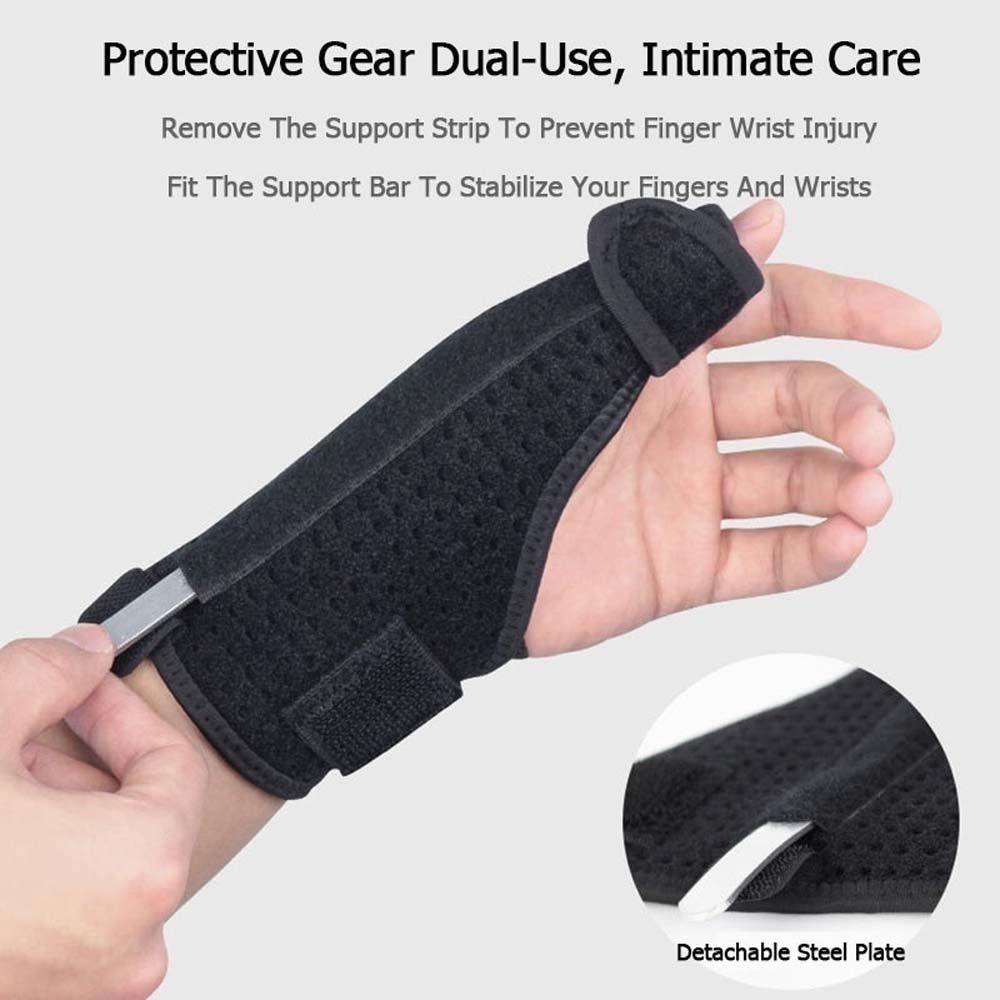 Glove Wrist Stabilizer Finger Fixed Band Finger Holder Brace Thumb Wristband Thumb Protector