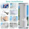 Air Conditioner Dryer Window Vent Sealing Kit Air Conditioner Vent Sealing Cloth Kit for Home Dorm Apartment Rental Hotel