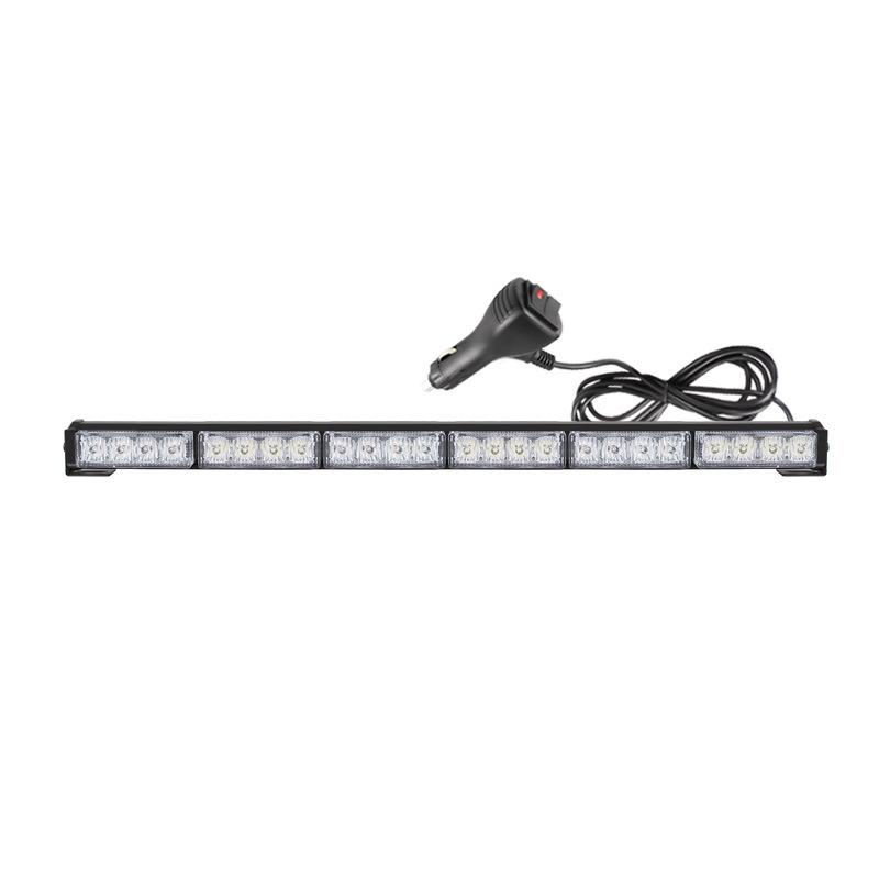 LED Strobe Warning Light Bar for Truck and Lorry Roofs - Ideal for Pilot and Rescue Vehicles.