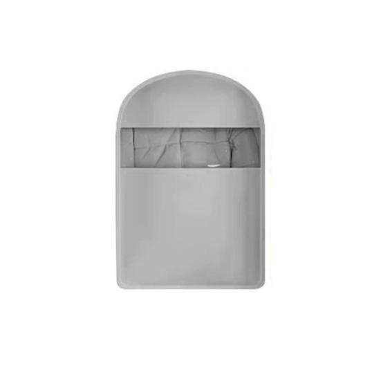 1/3Pcs Hanging Garment Bags with Self Compression Zipper Large Capacity Dustproof Space Saving