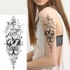 1 Sheet Bless Belief Faith Engraved Temporary Tattoos Family Love Tatoos Waterproof Realistic Fake Tattoo Stickers Long Lasting