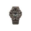 Casio LCD/pointer dual display series G-SHOCK 200 meters waterproof quartz movement resin strap Japanese and Korean watch unisex gray GA-700NC-5AJF